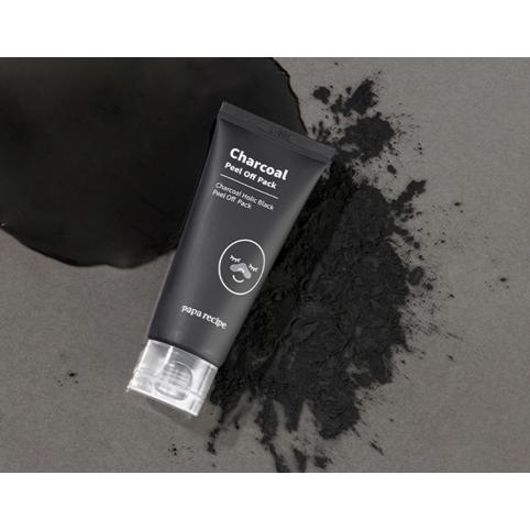 パパレシピ チャコールブラック ピールオフパック 50ml
