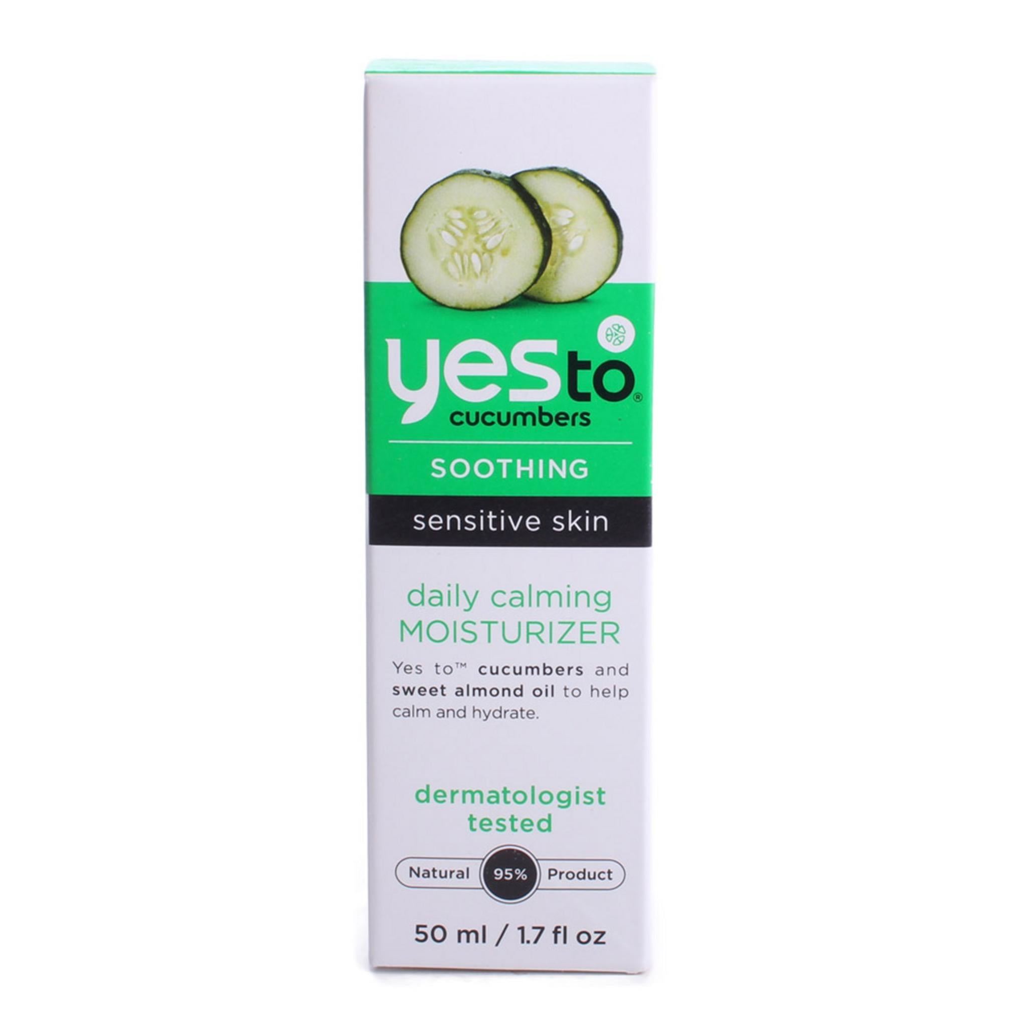 Yes To Daily Calming Moisturizer Cucumber