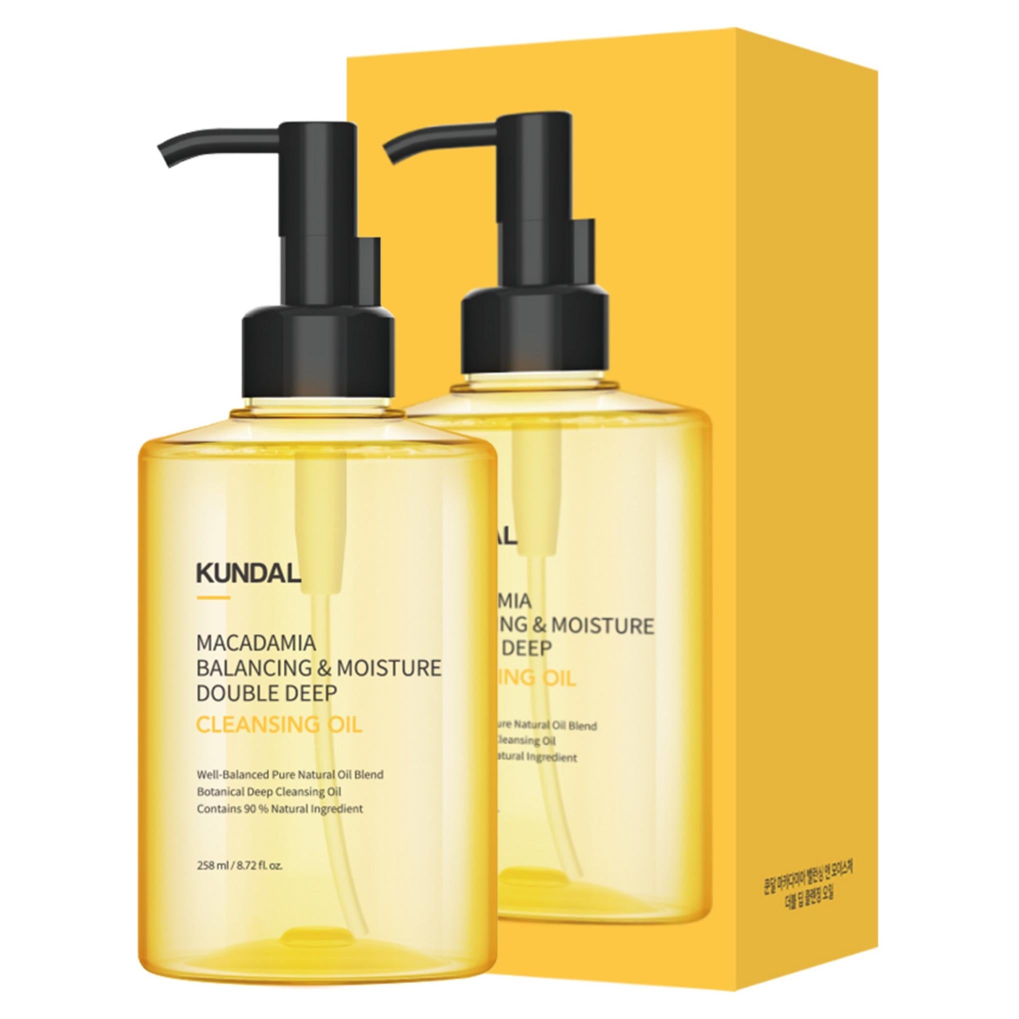Kundal Balancing & Moisture Doppio olio detergente profondo