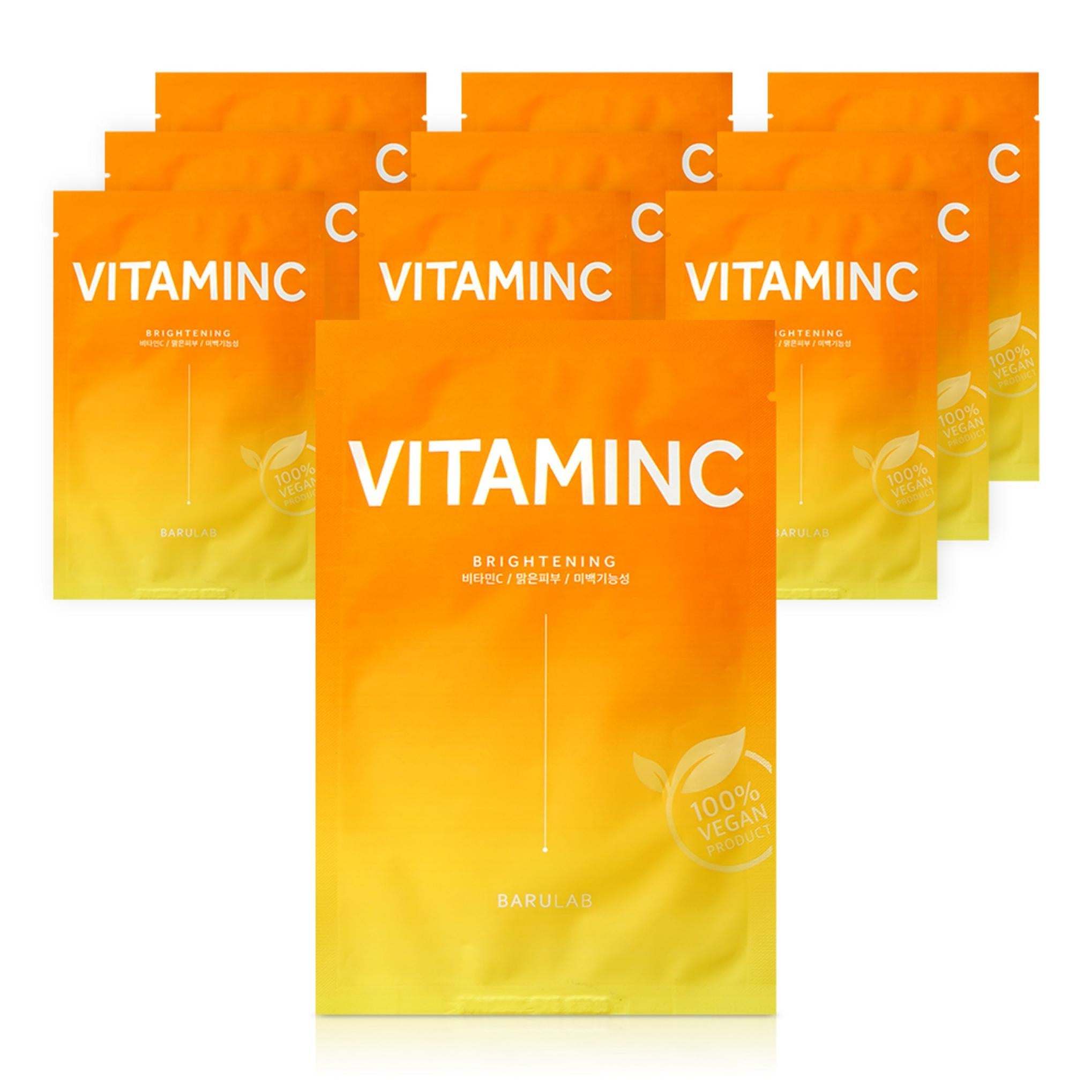 BaruLab The Clean Vegan Mask Pack Tonifica la Piel Vitamina C