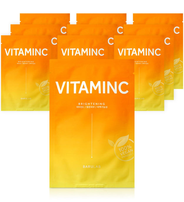 BaruLab The Clean Vegan Mask Pack Tonifie la peau à la vitamine C