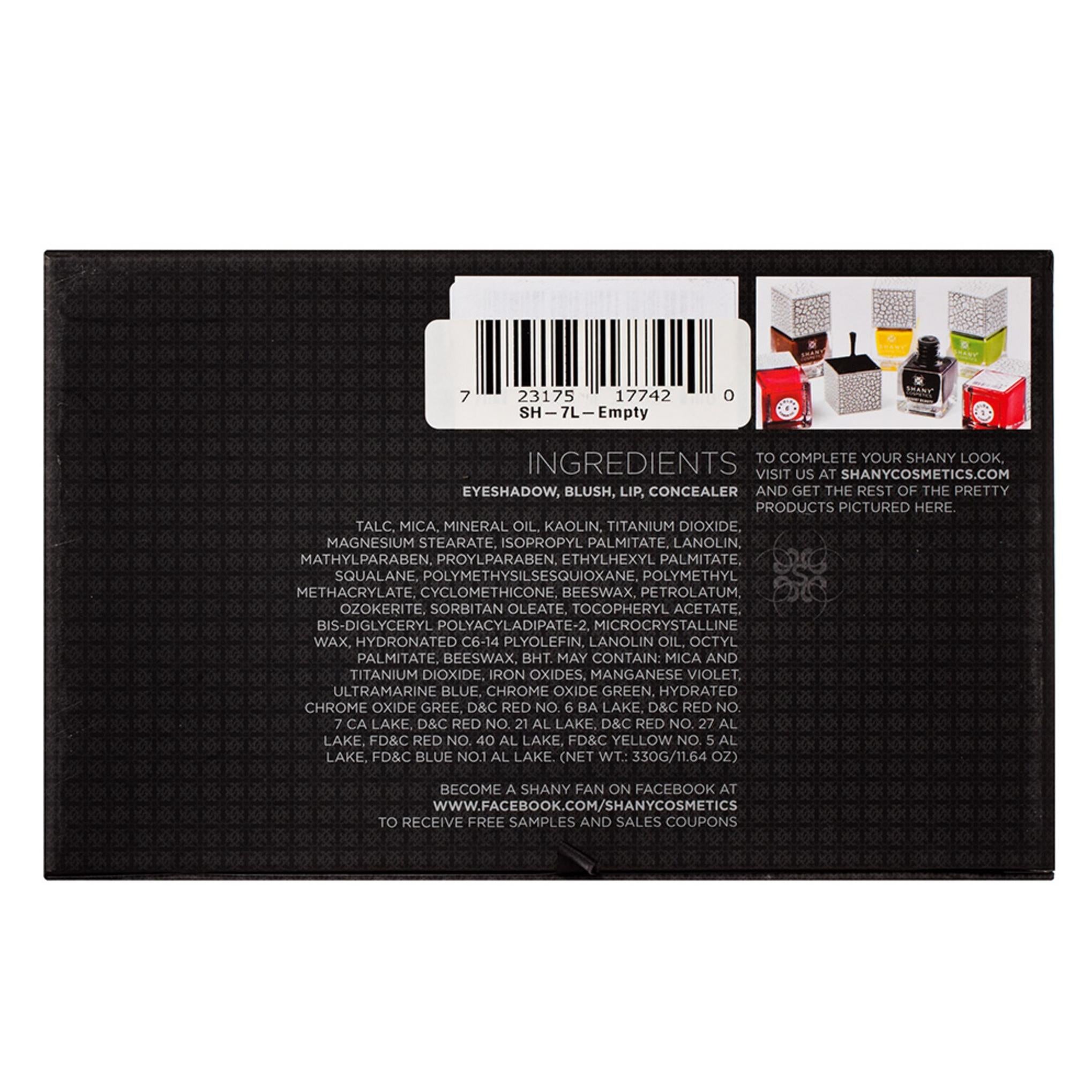 Shani The Masterpiece 7-слойный универсальный набор для макияжа