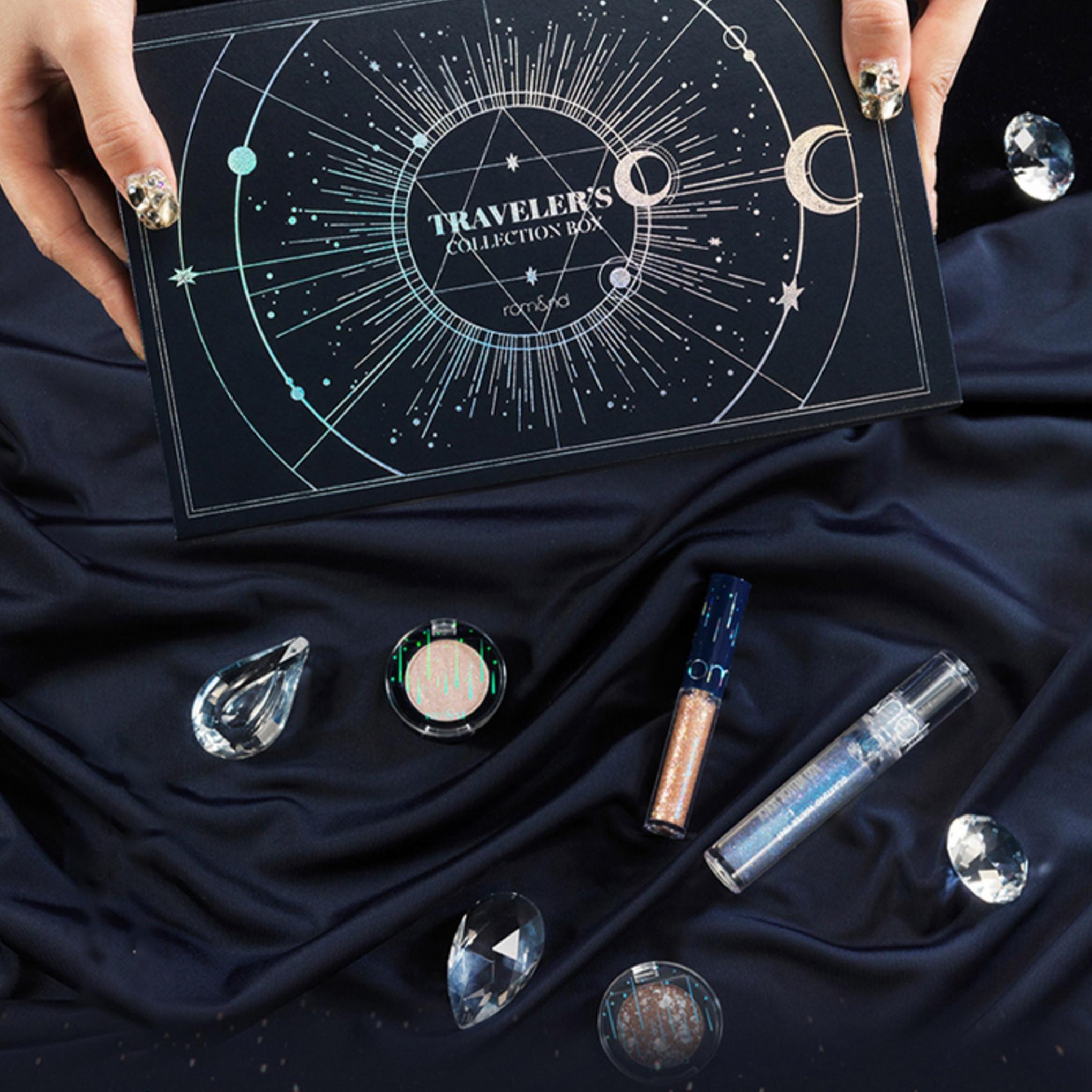 ROM&N Earth Traveler's Star Piece Collection Ensemble de maquillage multiple