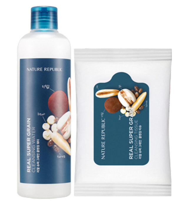 Nature Republic Real Super Grain Reinigungswasser-Set