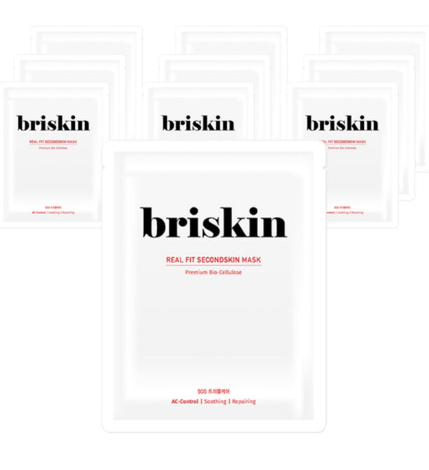 Masque en tissu SOS de Briskin Real Fit Second Skin