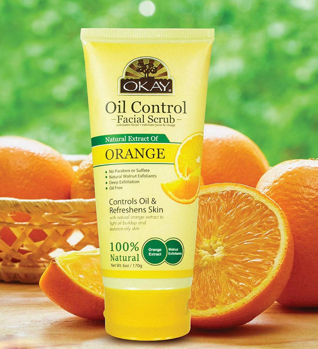 Okay Oil Control Facial Scrub Orange