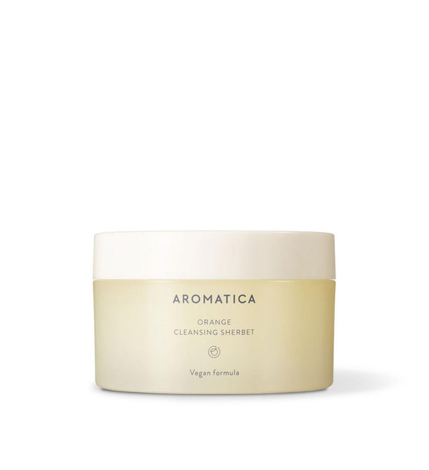 Sorbet Baume Nettoyant Orange Aromatica