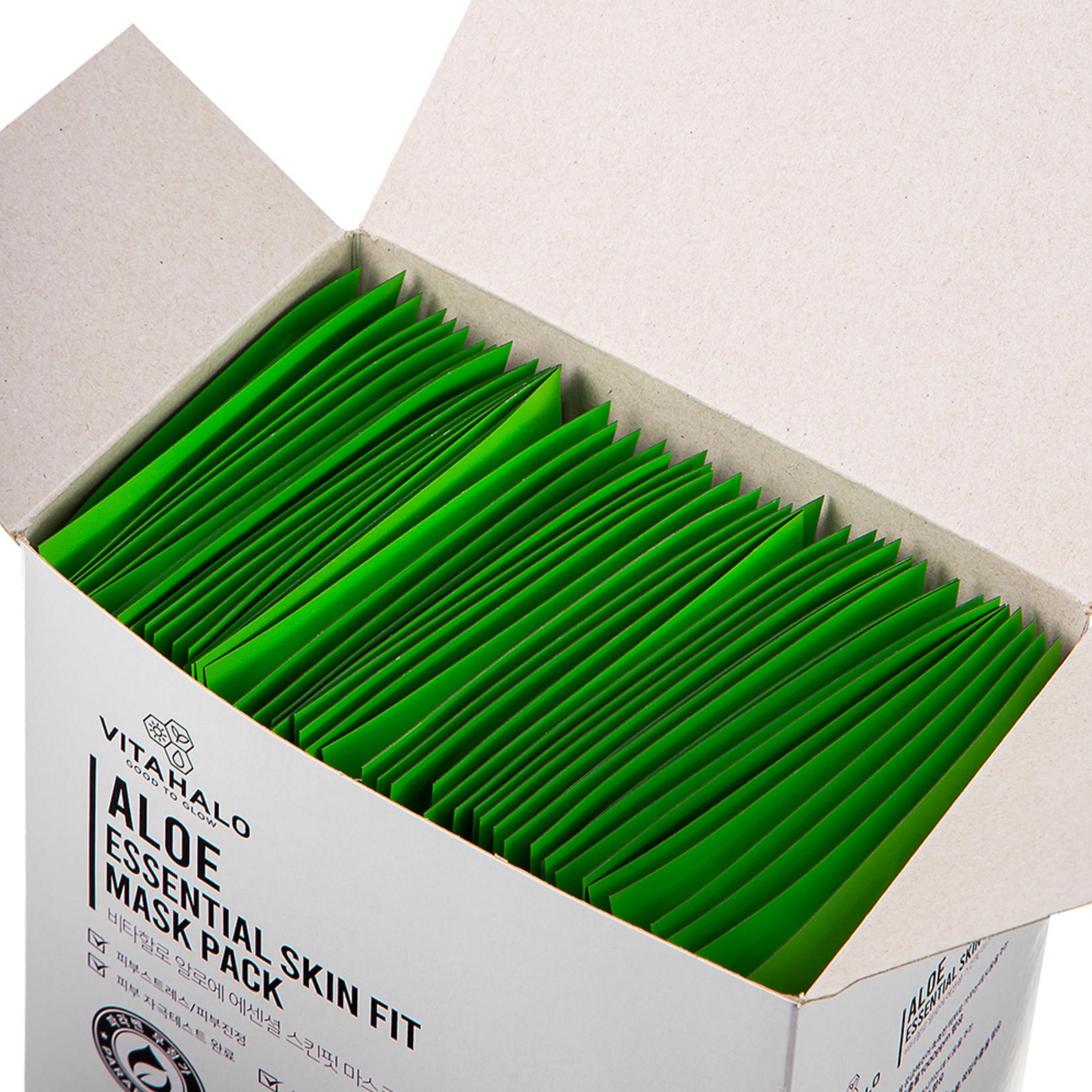 Paquete de mascarilla de aloe Vitahalo
