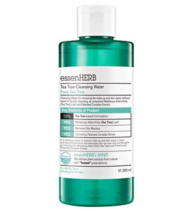 Eau nettoyante à l'arbre à thé Essenherb