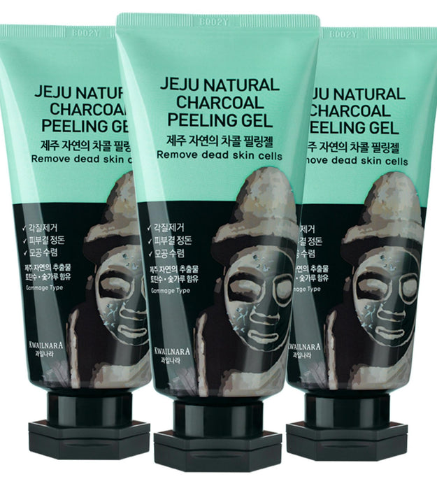 Gel exfoliant au charbon naturel de Gwailnara Jeju