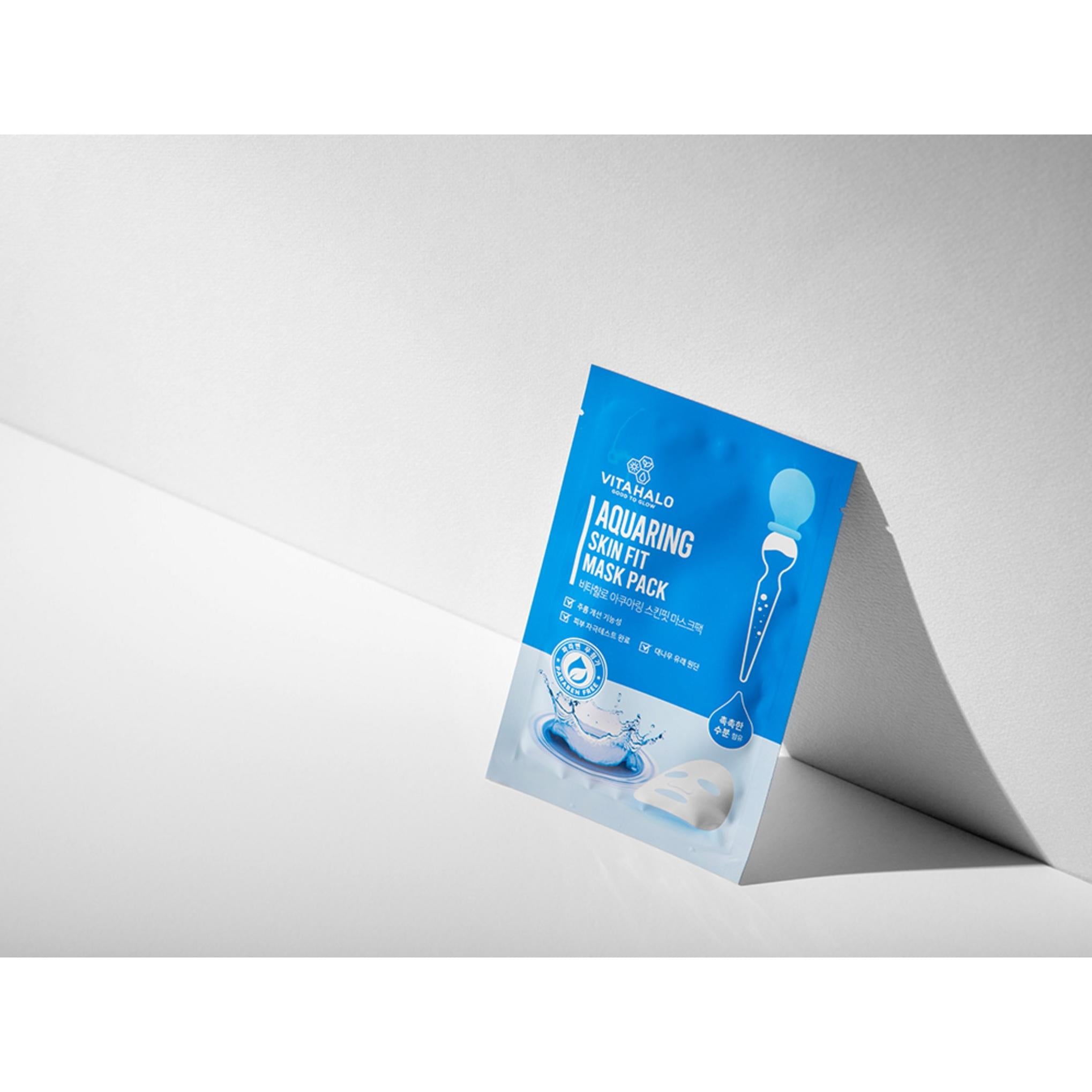 Paquete de mascarillas Vita Halo Aquaring Skin Fit