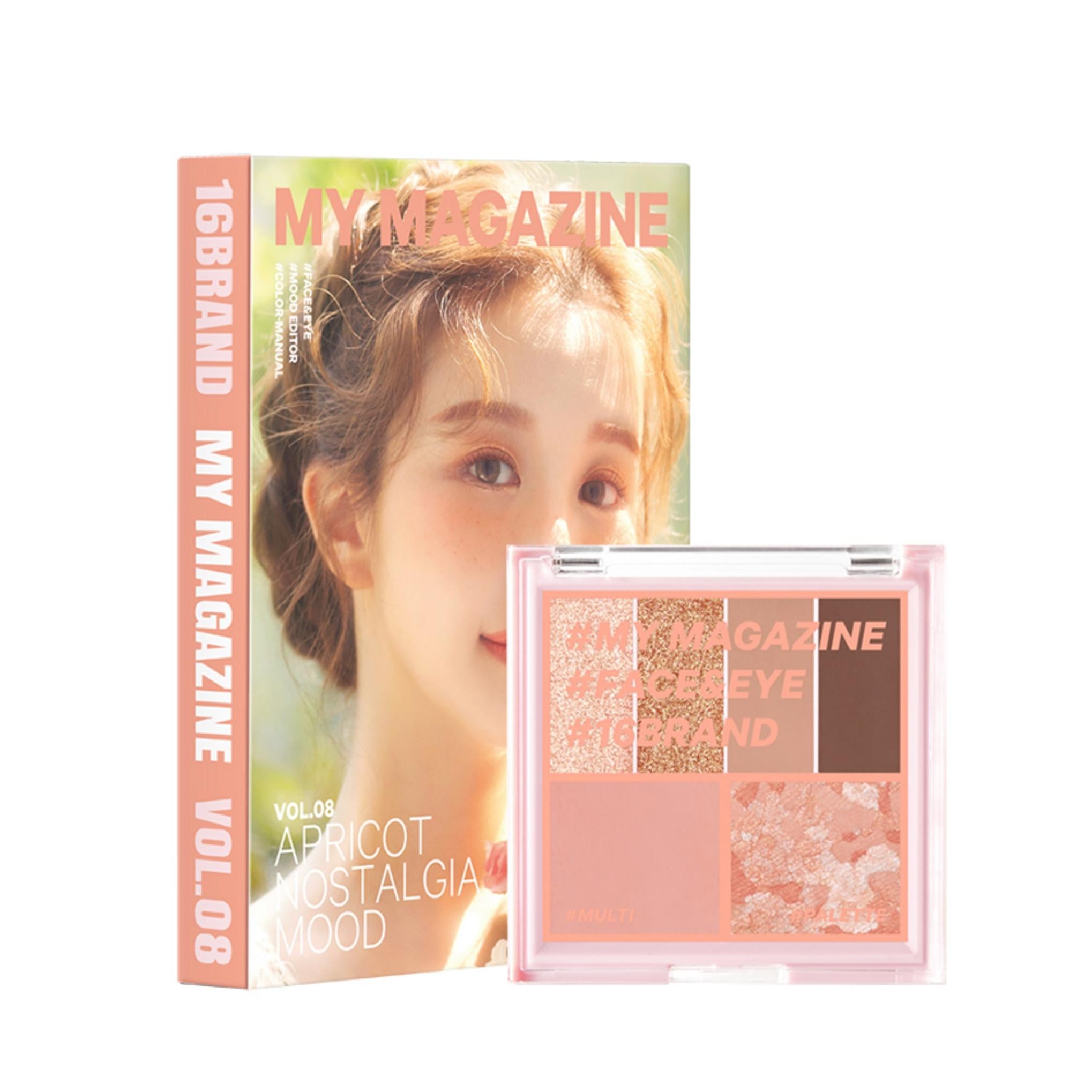 Paleta de Maquillaje My Magazine 16 Brand 7.1g