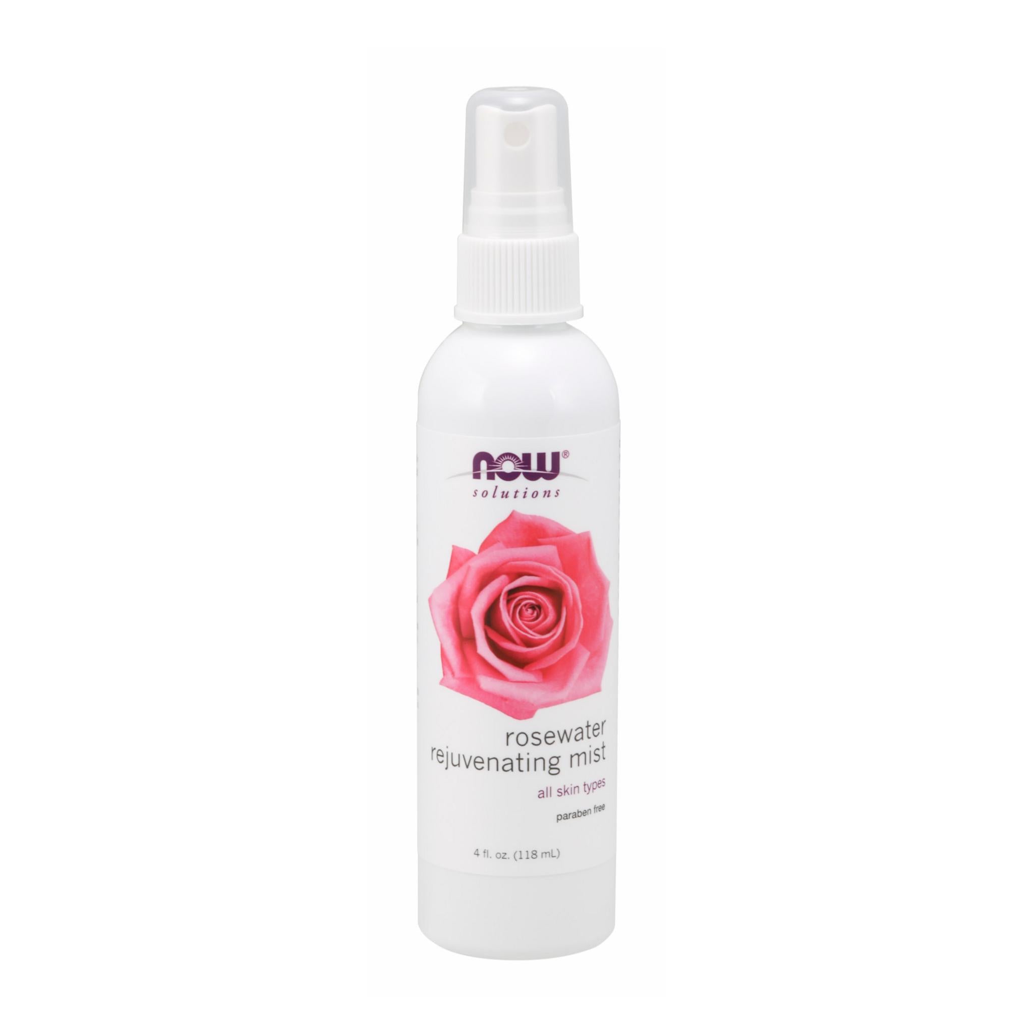 Now Foods Acqua di Rose Spray Ringiovanente Tutti i Tipi di Pelle
