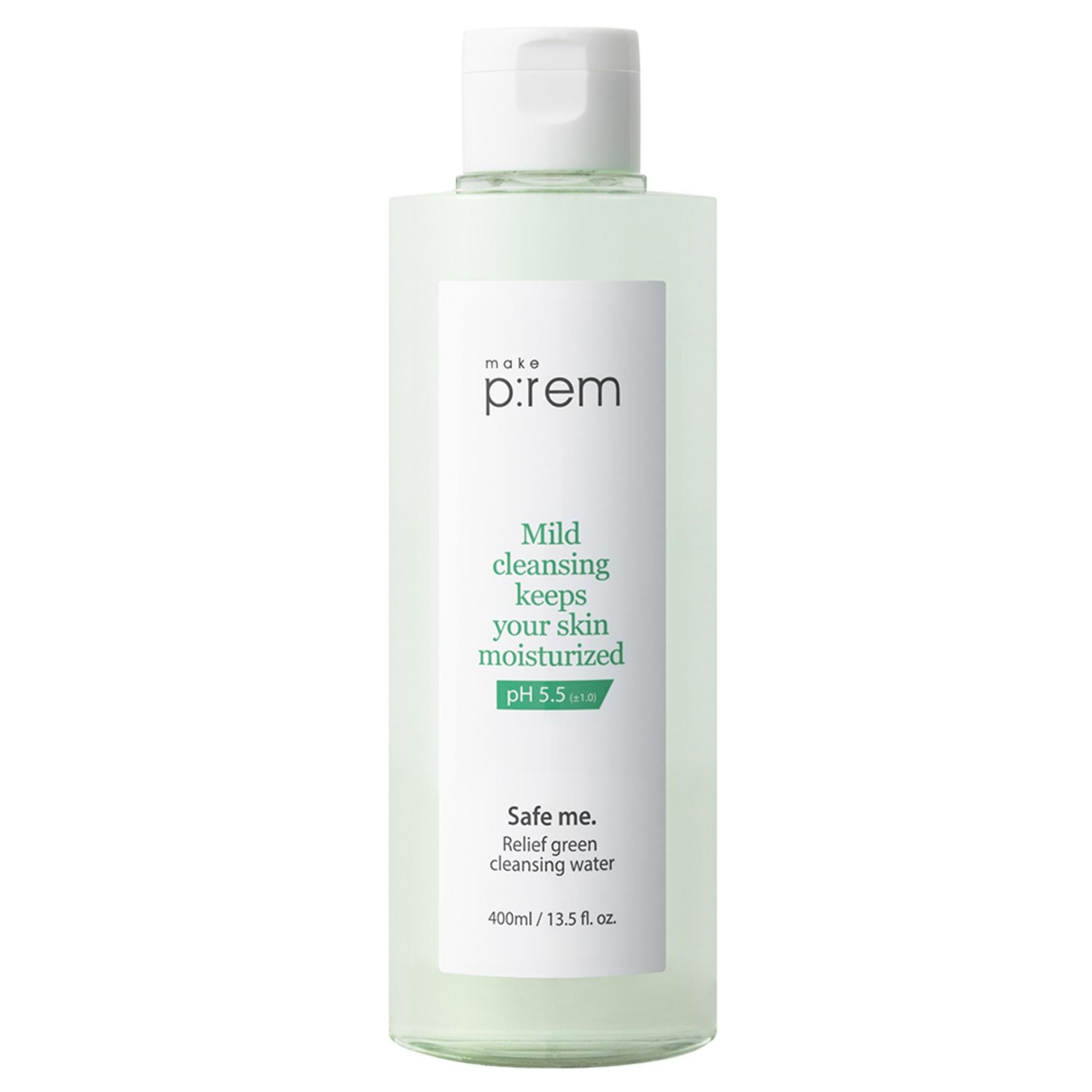 メイクプレム セーフ ミー リリーフ グリーン クレンジングウォーター