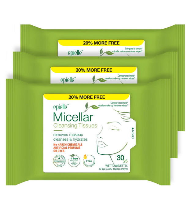 Epielle Micellar Cleansing Tissue