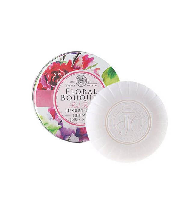 TSTC Floral Bouquet Soap Red Rose