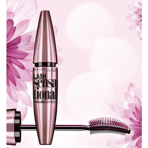 メイベリン ニューヨーク ラッシュ センセーショナル ウォータープルーフ マスカラ 10ml