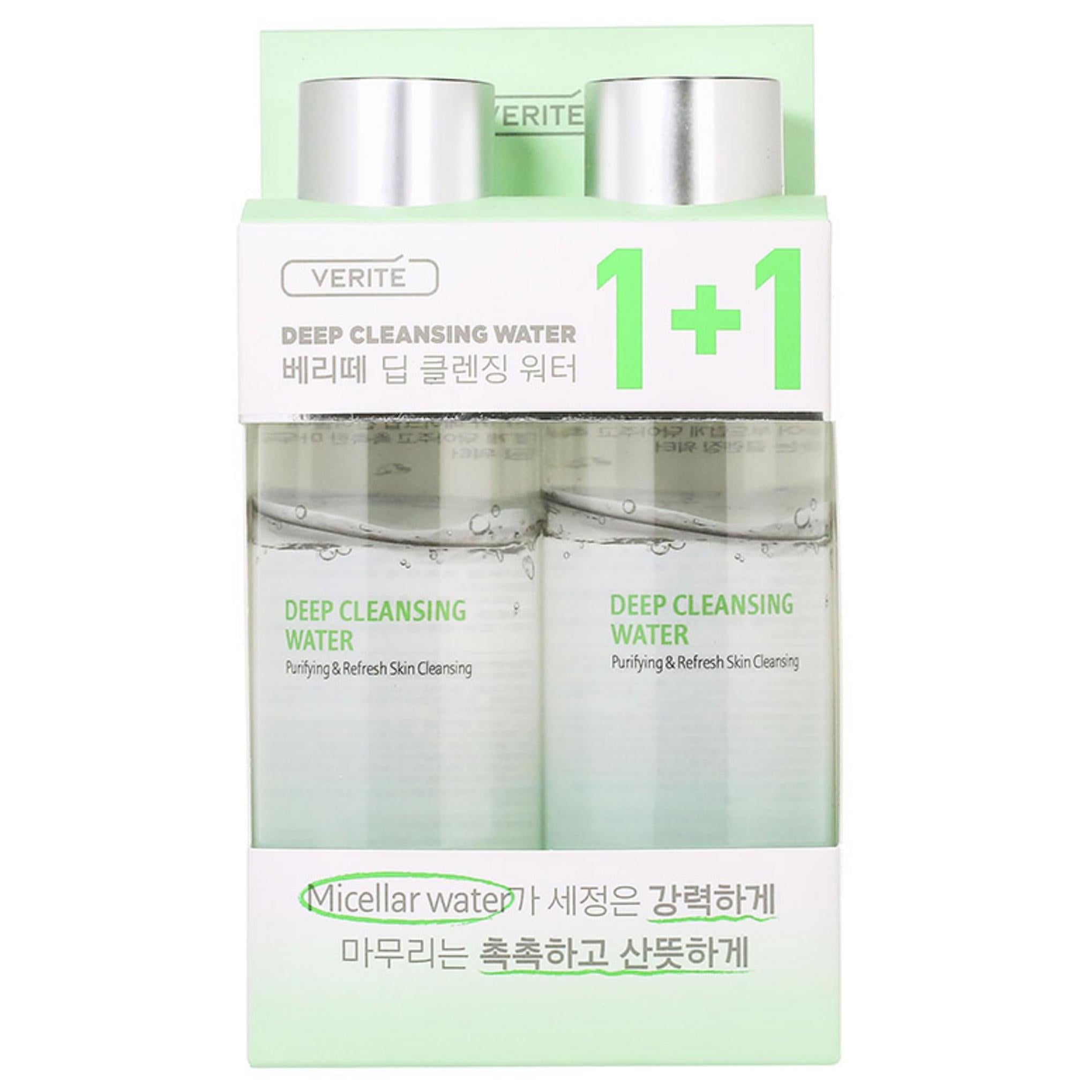 Conjunto Duo de Água de Limpeza Profunda Verite