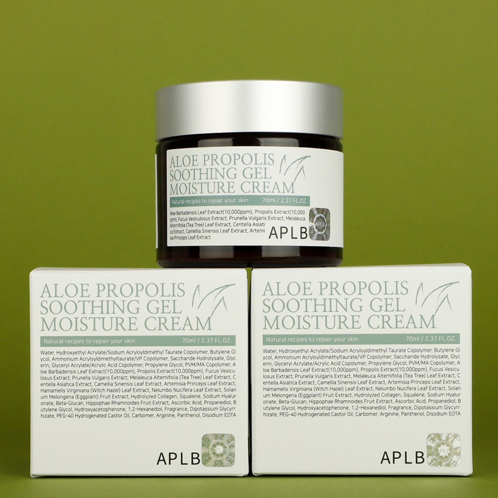 Aple B Aloe Propolis Успокаивающий гель-увлажняющий крем