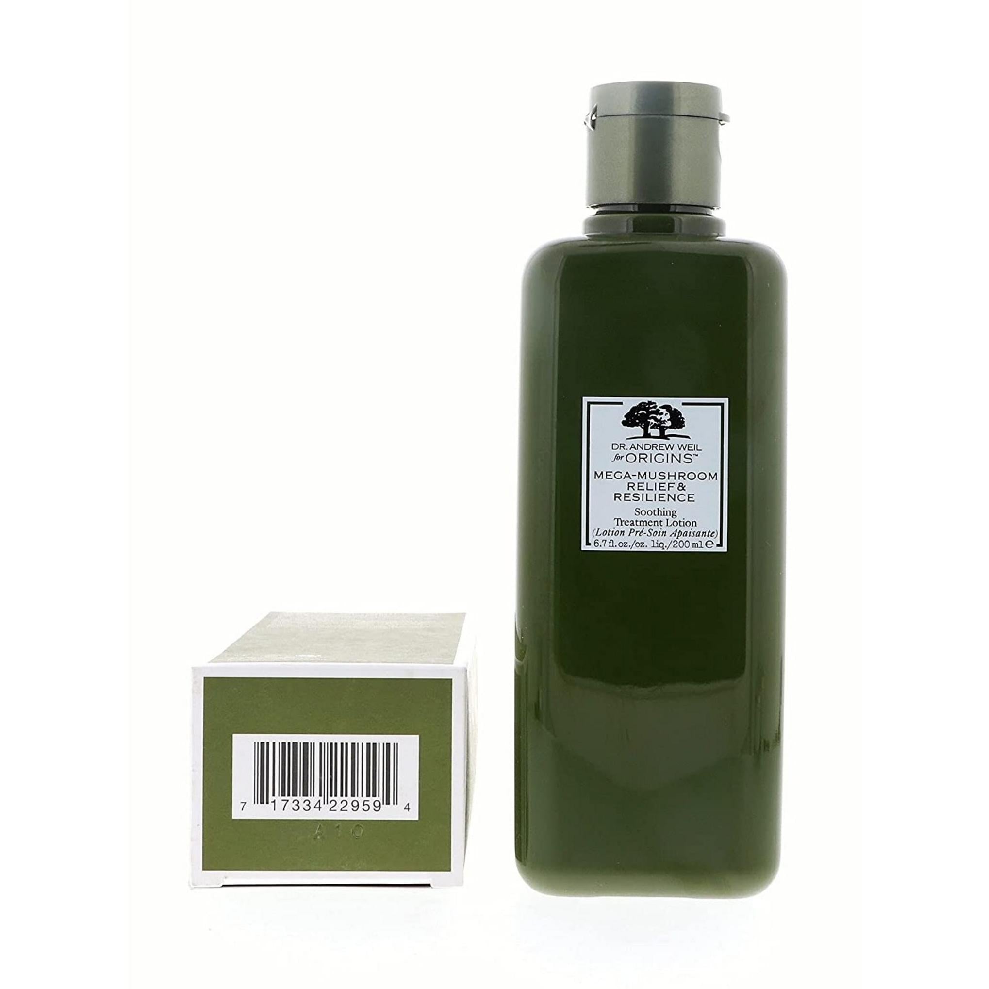 Loción de tratamiento calmante para alivio y resiliencia Mega-Mushroom de Origins