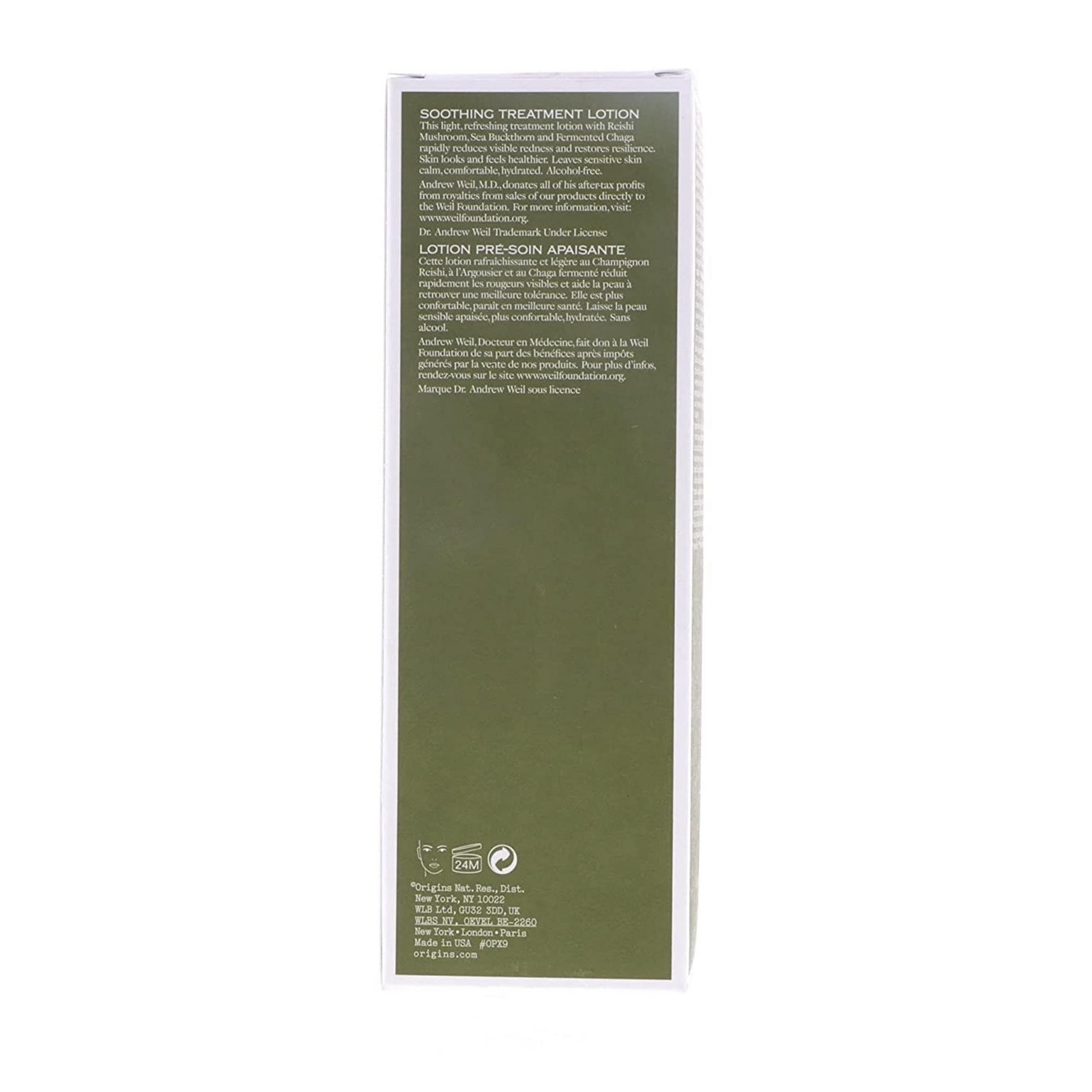 Loción de tratamiento calmante para alivio y resiliencia Mega-Mushroom de Origins