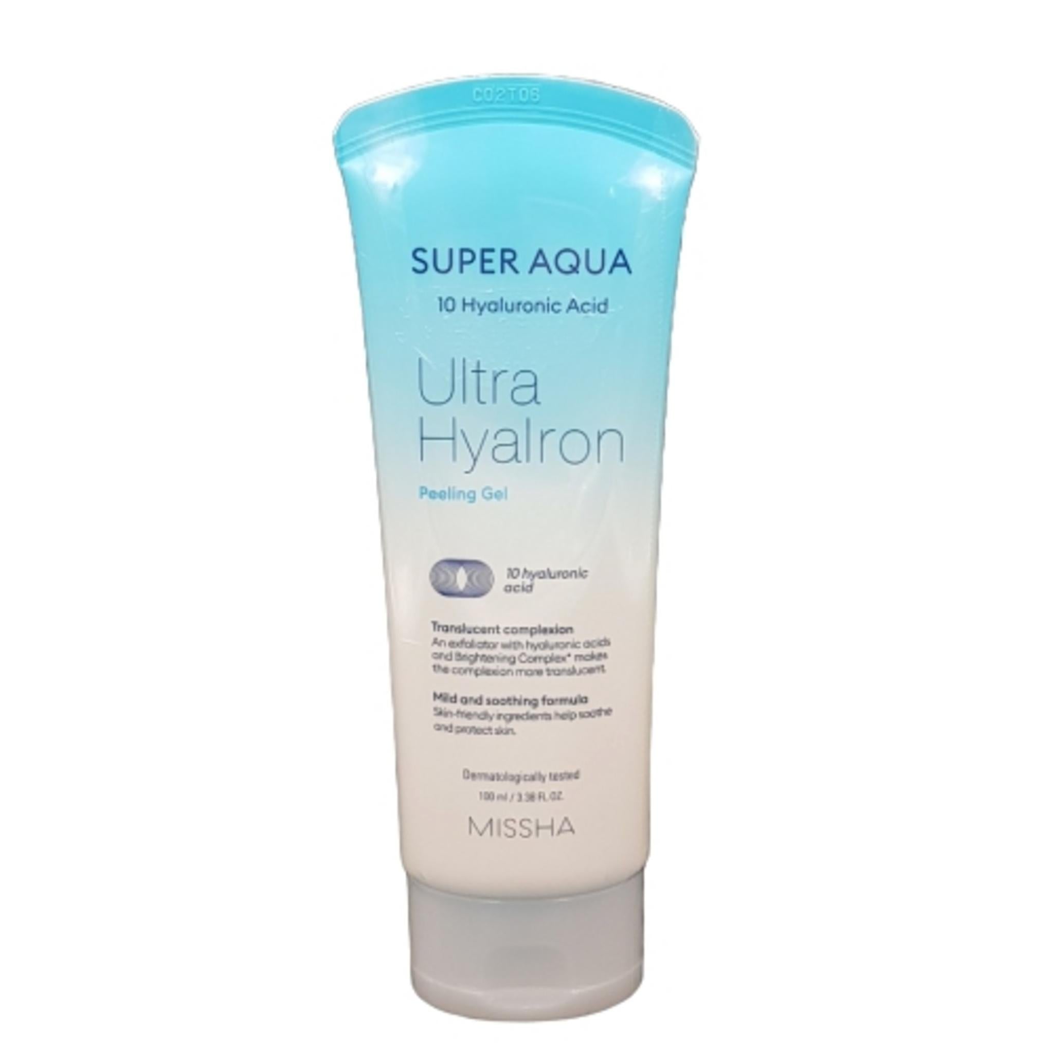 Gel exfoliante Missha Super Aqua Ultra Hyalon