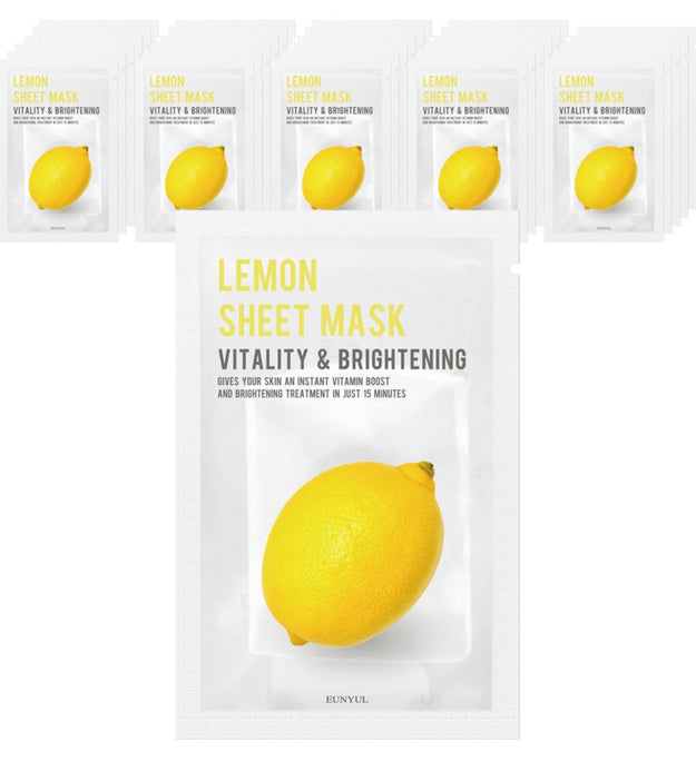Pack de masques Eunyul Purity au citron