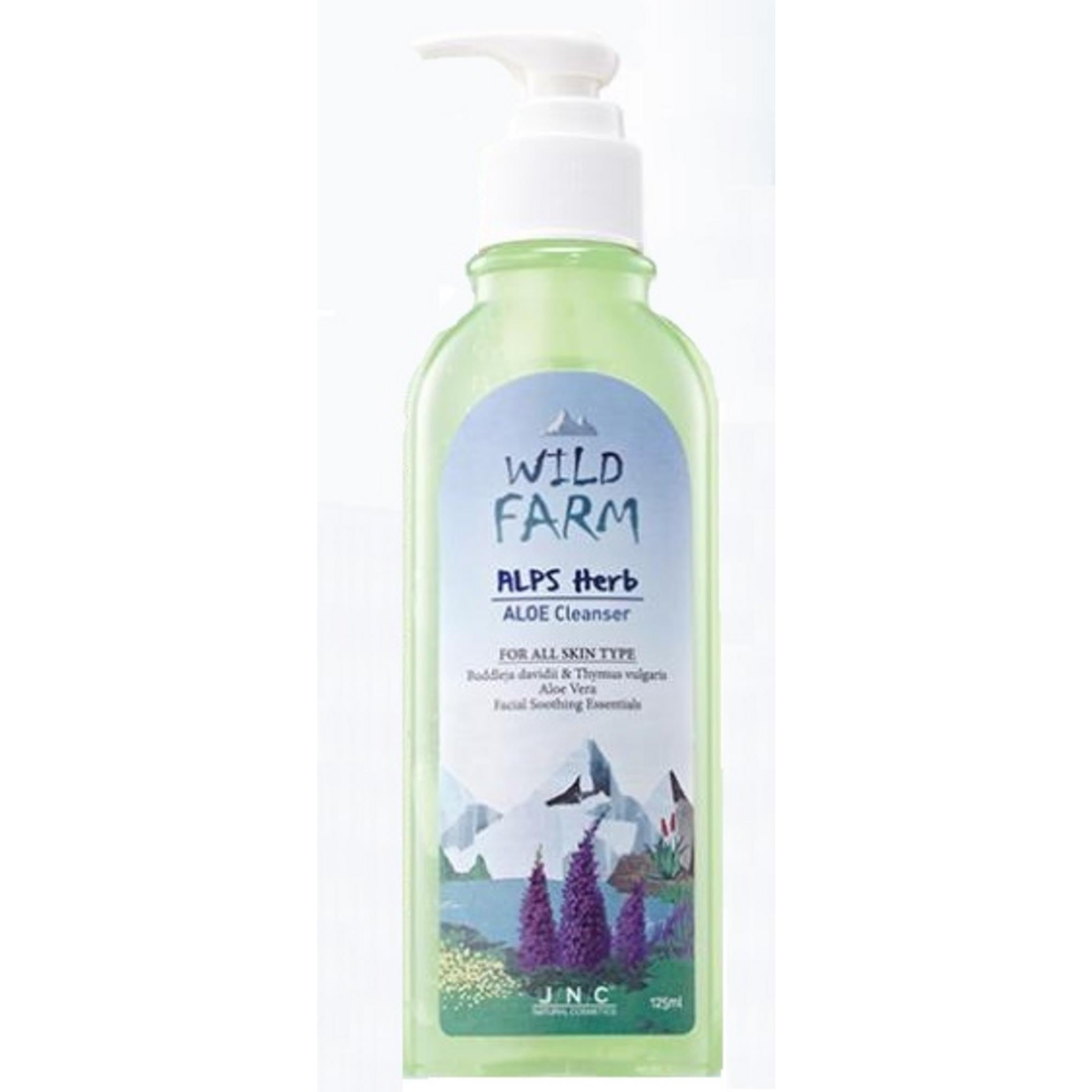 [OUTLET] Wild Farm Alps Herb Aloe Cleanser 125ml