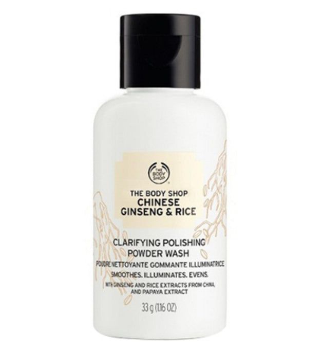 The Body Shop Çin Ginsengi ve Pirinç Arındırıcı Parlatıcı Toz Yıkama