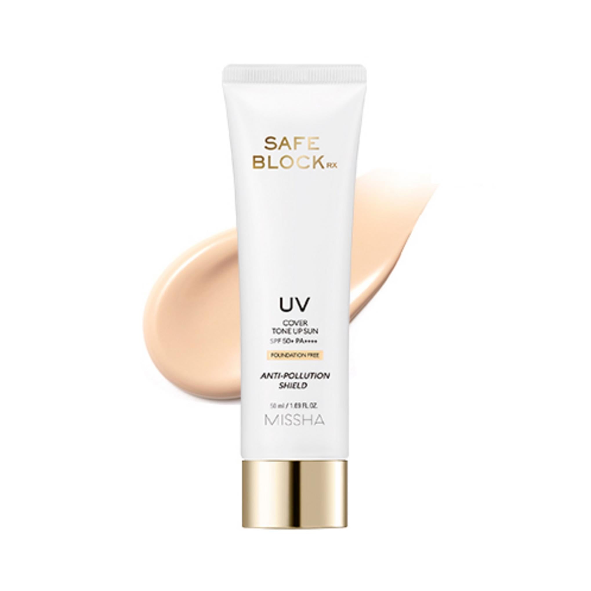 Missha Safe Block Rx Cover Creme Solar Tonificante FPS50+ PA++++