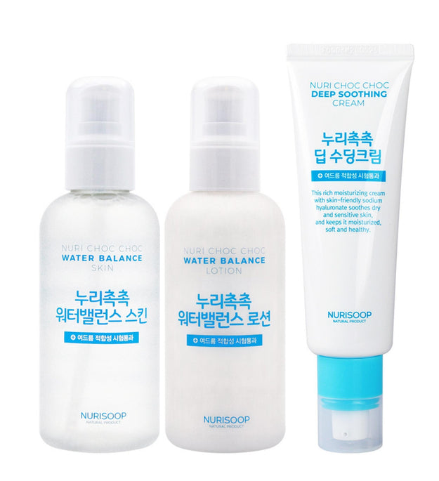 Nurisup Nuri Moist Chok Water Balance Skin Lotion Cream Set