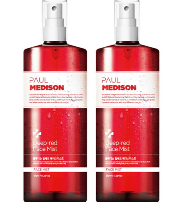 Paul Medison Deep Red Face Large Volume Mist Skin Toner