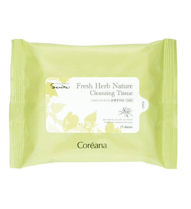 Coreana Senite Fresh Herb Cleansing Tissue