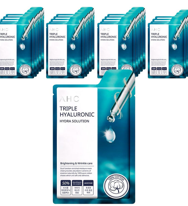 AHC Triple Hyaluronic Cotton Mask Pack 25 ml