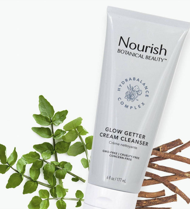 Crema limpiadora iluminadora orgánica Nourish