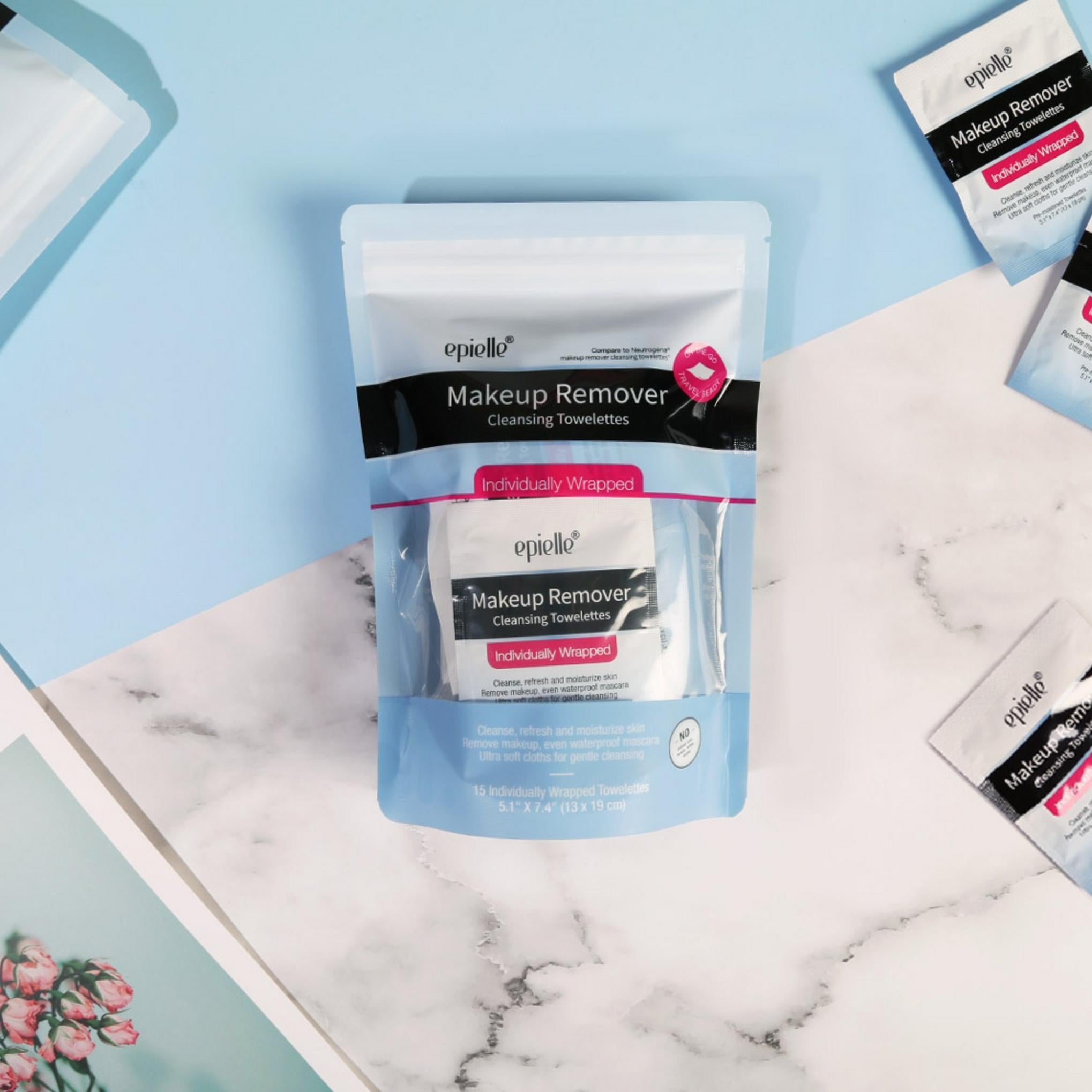 Epielle Struccante Portatile Tessuto Detergente