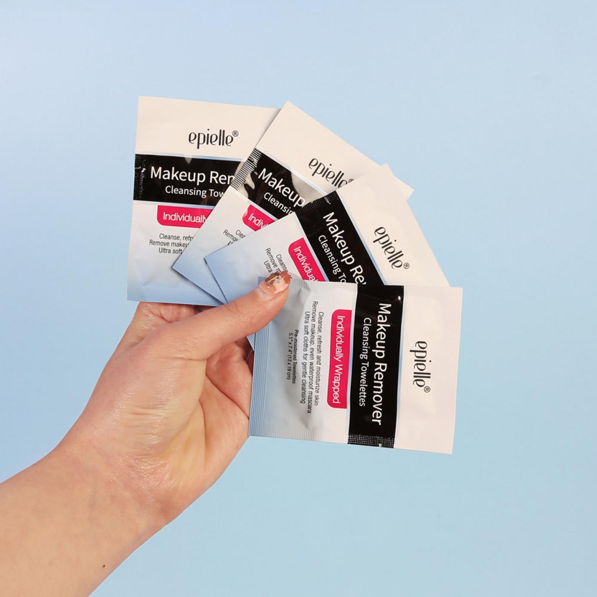 Epielle Struccante Portatile Tessuto Detergente