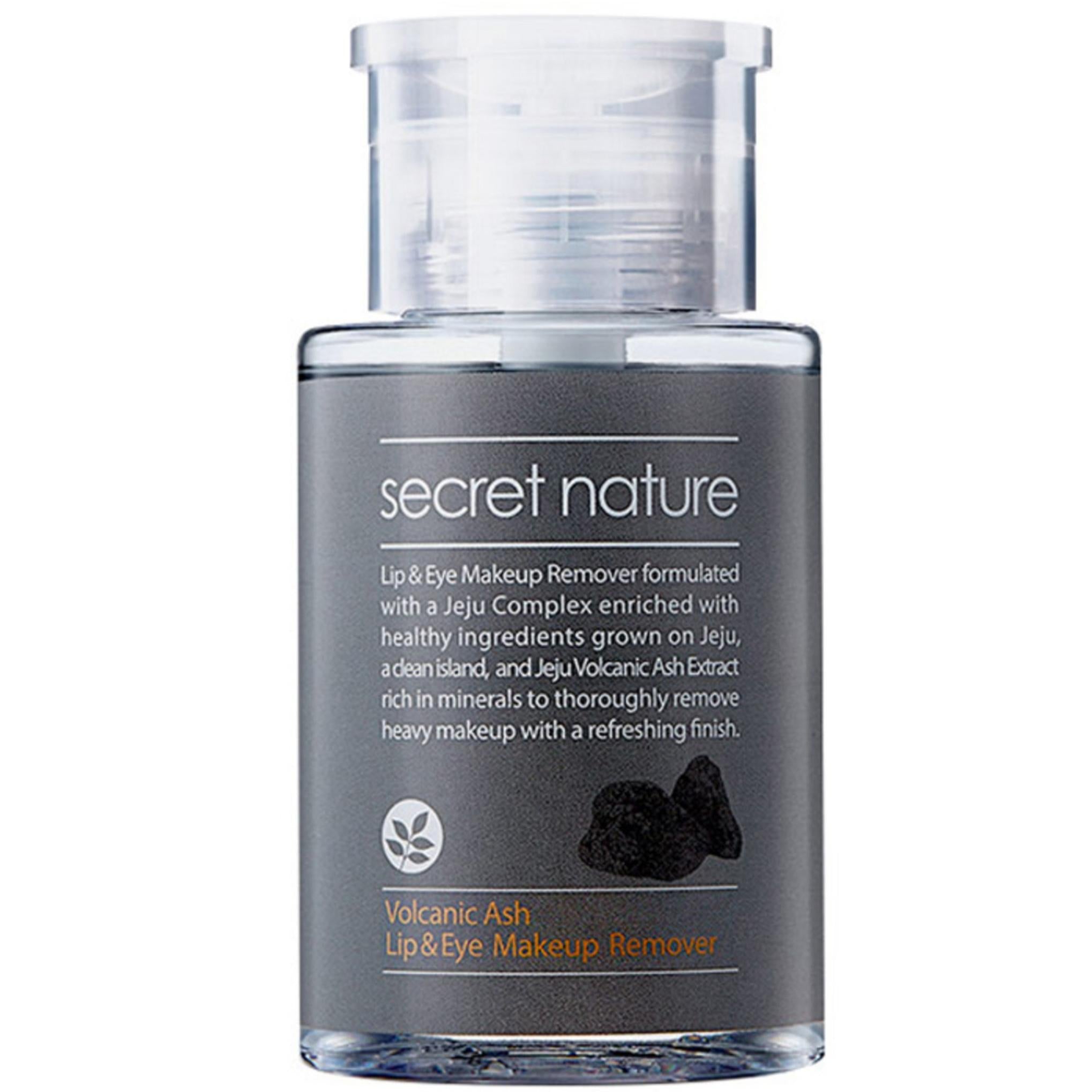Secret Nature Volcanic Ash Lip & Eye Makeup Remover