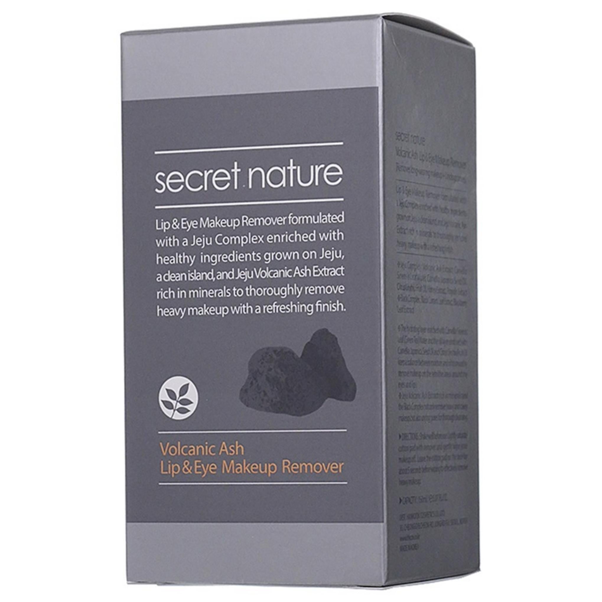 Secret Nature Volcanic Ash Lip & Eye Makeup Remover