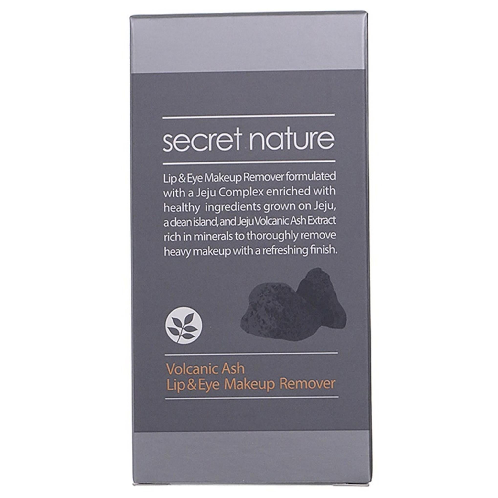 Secret Nature Volcanic Ash Lip & Eye Makeup Remover