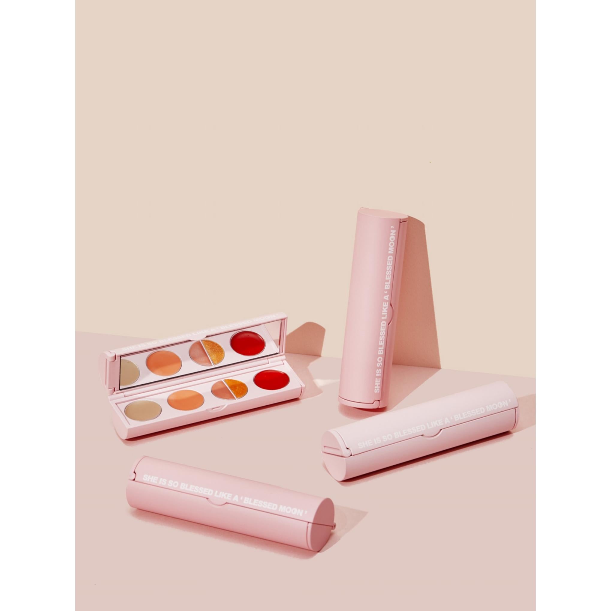 Bless Moon Black Moon Kit Мульти-набор теней для макияжа Набор теней для макияжа Грейпфрут Сочный