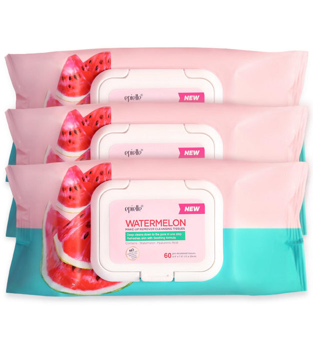 Epielle Watermelon Makeup Remover Cleansing Tissue Cap Type