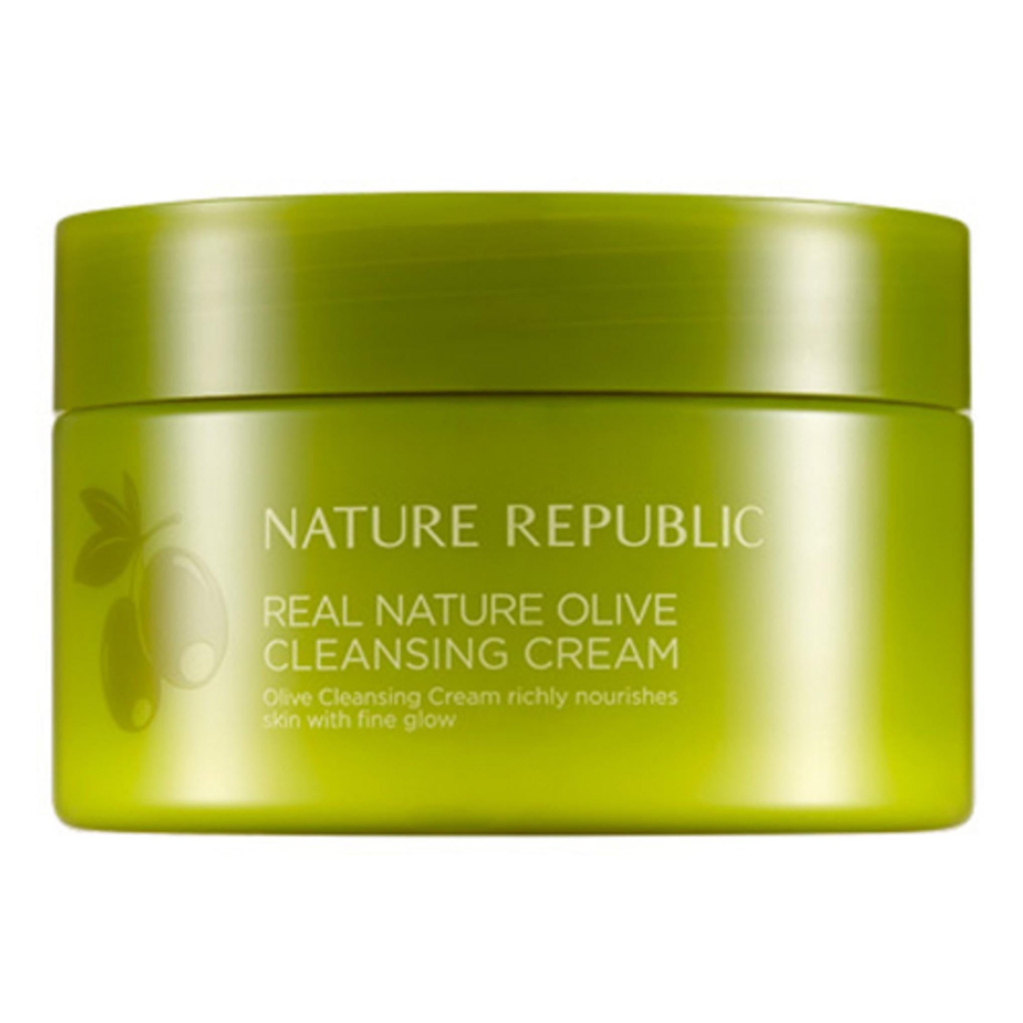 NATURE REPUBLIC Real Nature Oliven-Reinigungscreme