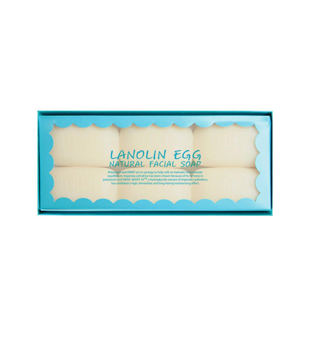 Jabón facial natural con huevo de lanolina de Ceci Cella