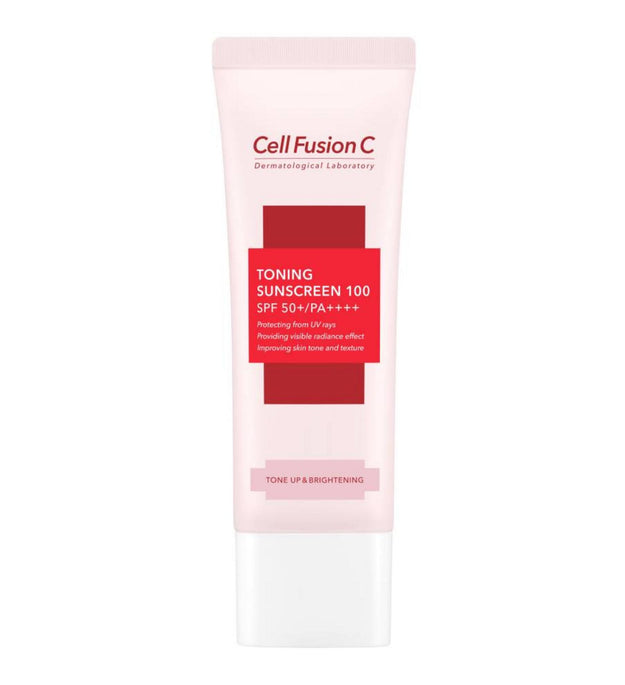 Protector solar tonificante Cell Fusion C 100 FPS 50+ PA++++