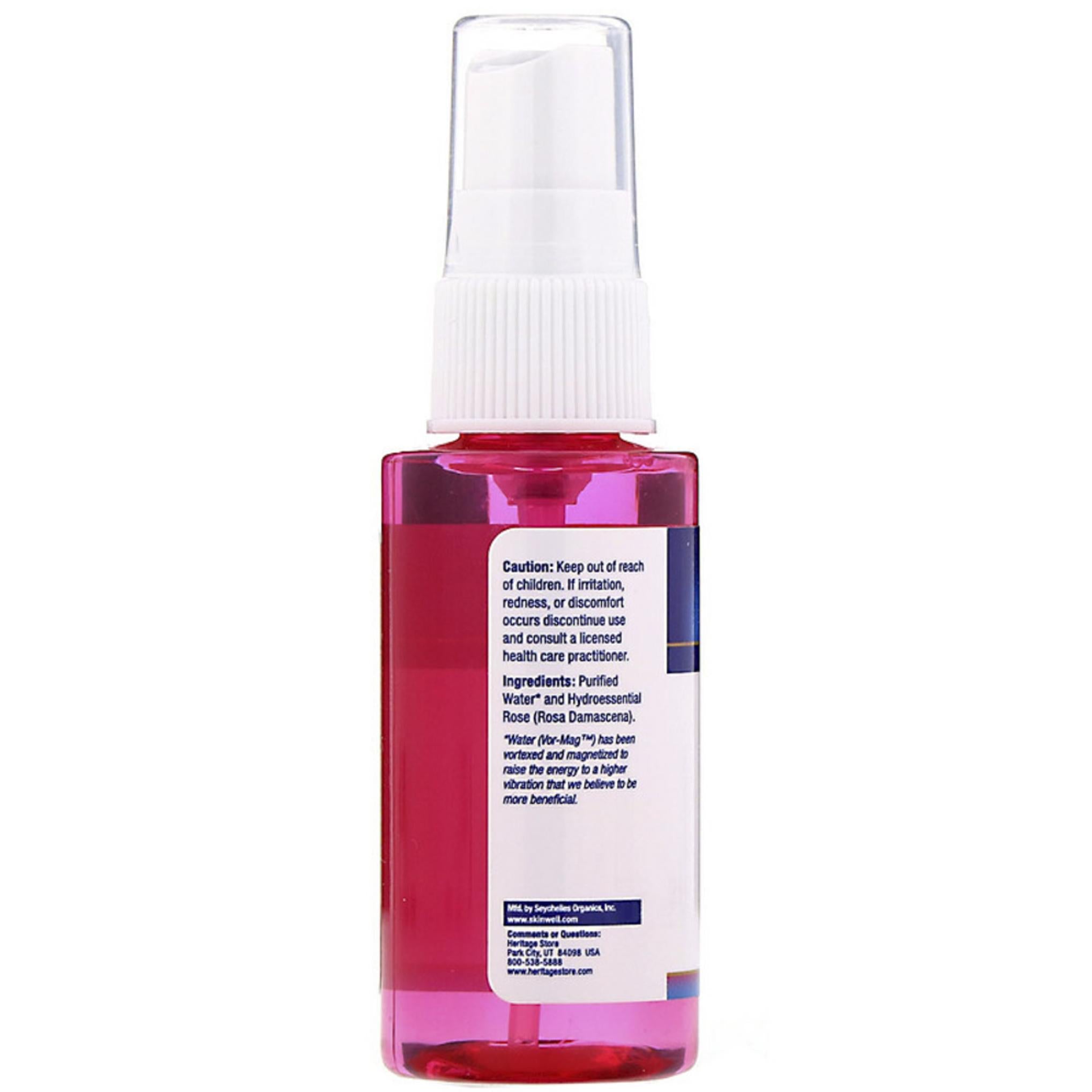 Heritage Store Acqua di Rose ai Petali di Rosa Spray Idratante per il Viso