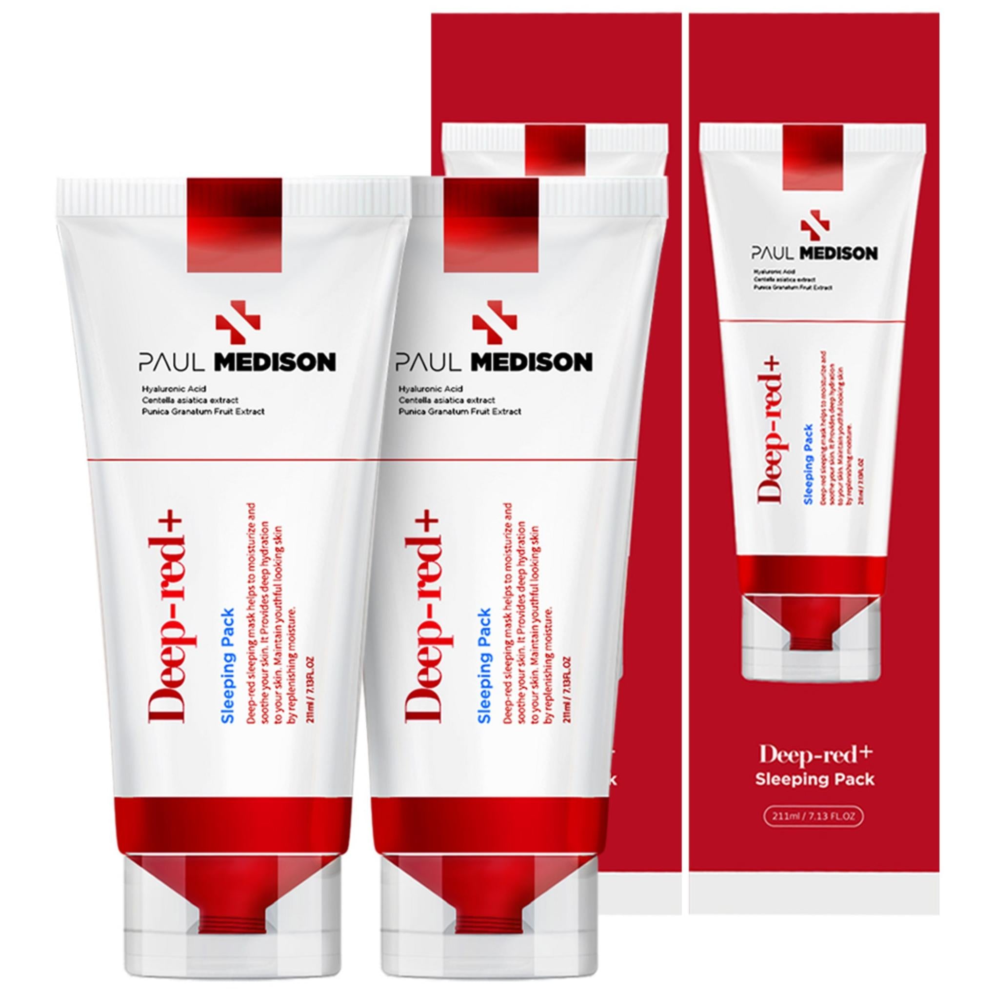 Pacote de dormir vermelho profundo Paul Madison