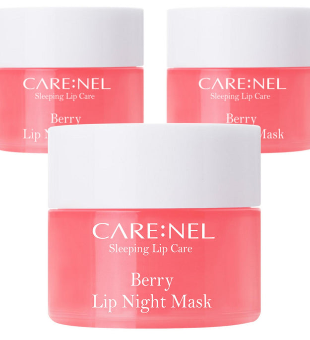 Baume à lèvres Carenel Berry Lip Night Mask