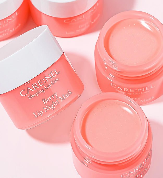 Baume à lèvres Carenel Berry Lip Night Mask