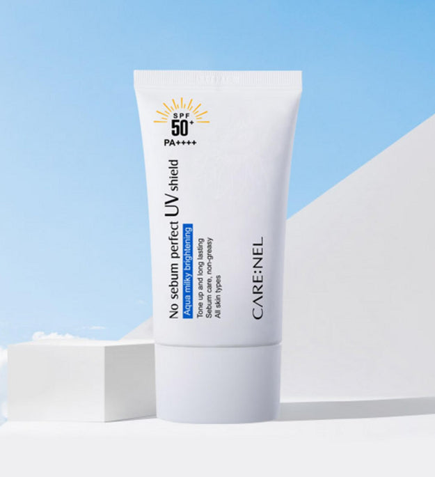 Carenel No Sebum Perfect Crema solar con protección UV SPF 50+ PA++++
